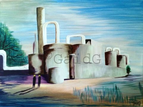 GaidG - Solitude Végétale - 30x40cm