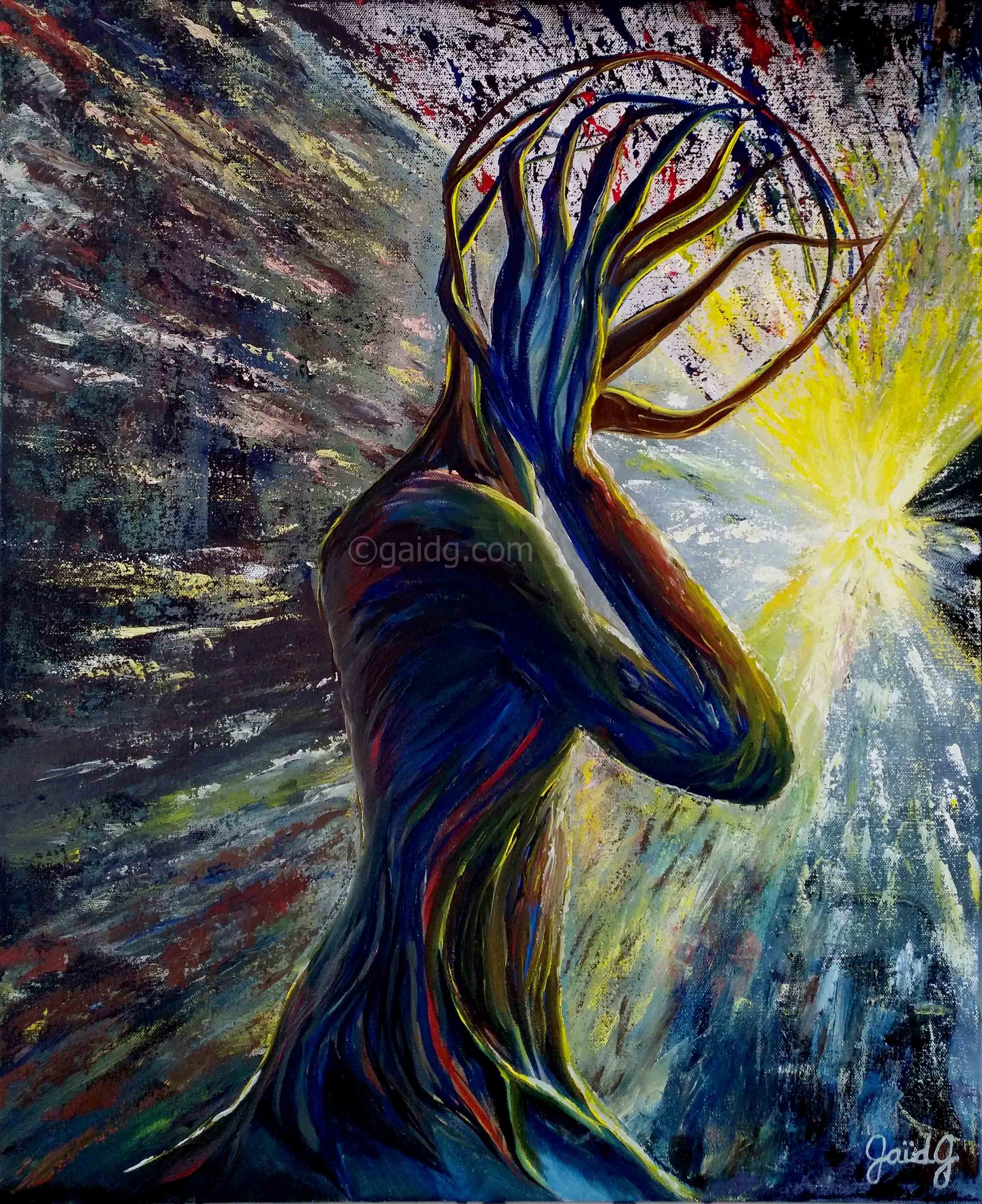 GaidG - Tourmente - 50x61cm