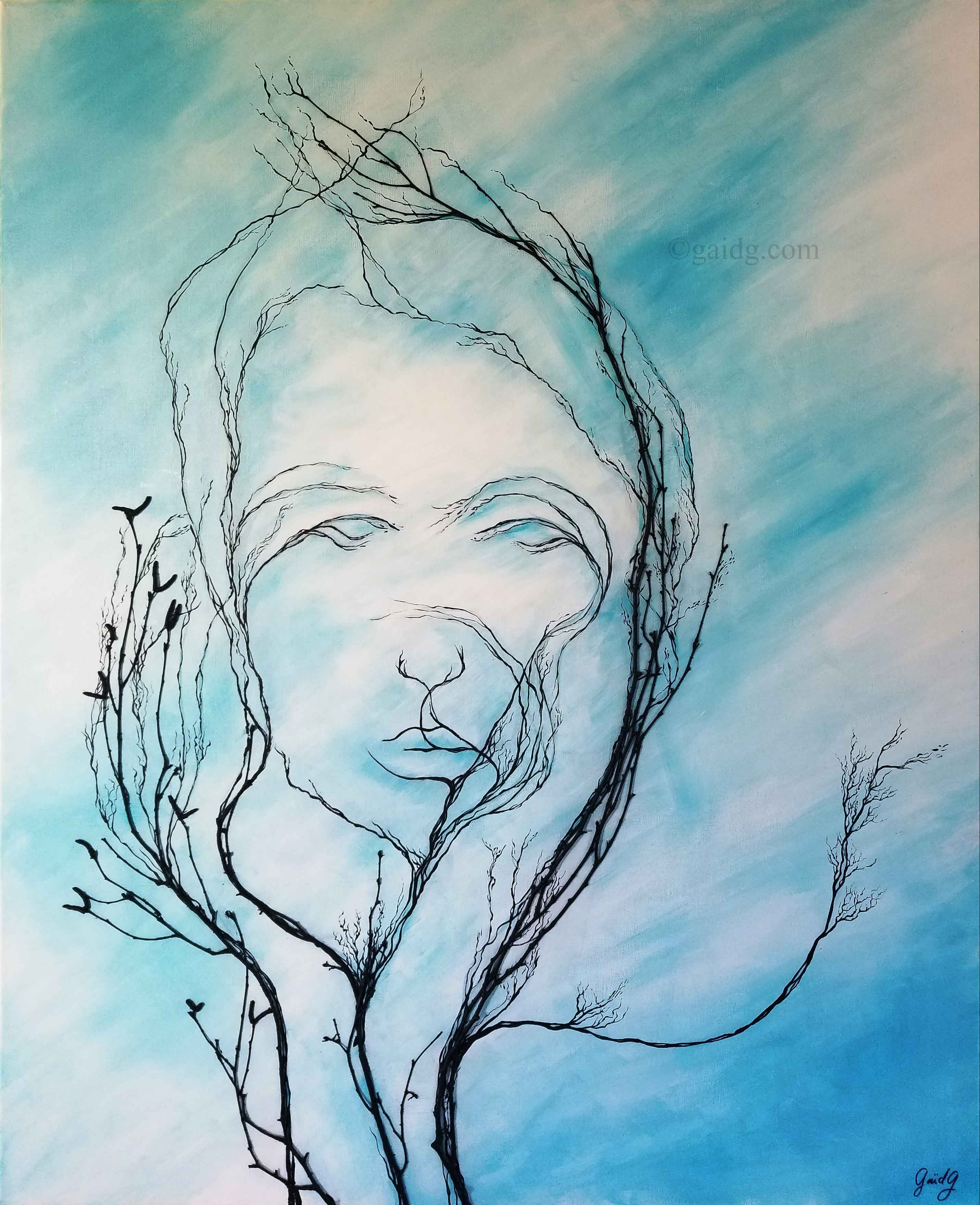 GaidG - Patience - 81x100 cm